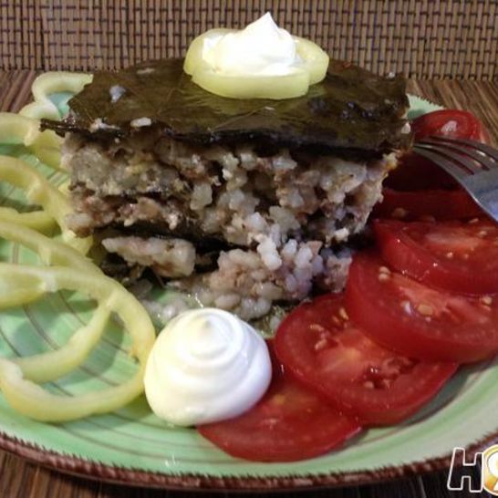 Рецепт ленивой долмы