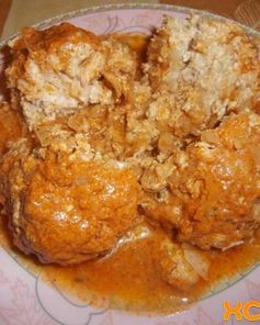 Ленивые голубцы из куриного фарша