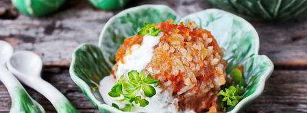 ленивые голубцы с рисом. Шаг 8