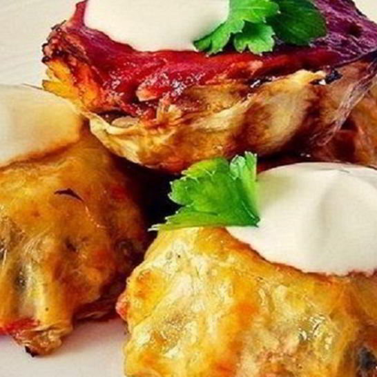 Рецепт ленивых голубцов в томатном соусе