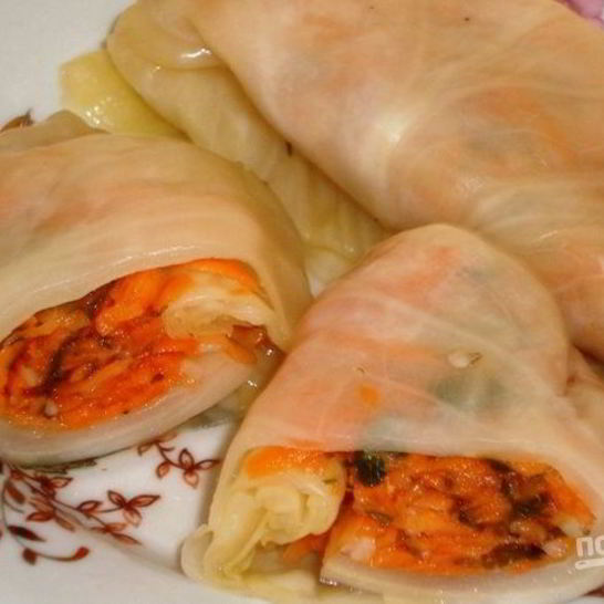 Рецепт маринованных голубцов с морковью по-корейски