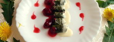 мини-голубцы с вино-вишневым соусом. Шаг 17