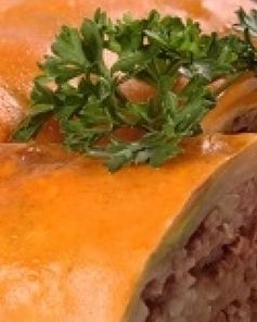 Мясные голубцы с рисом