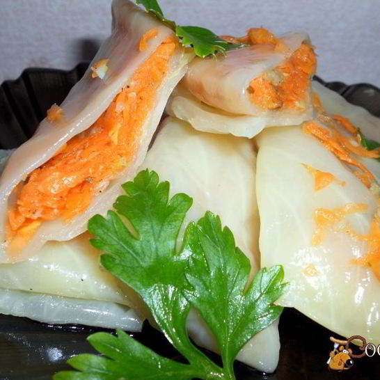 Рецепт овощных голубцов маринованных