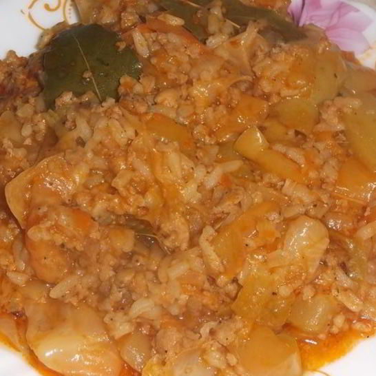 Рецепт перцев с кабачком ленивые голубцы