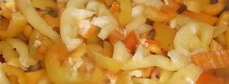 перцы с кабачком ленивые голубцы. Шаг 7