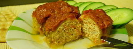 запеченные голубцы с фаршем из индейки. Шаг 15