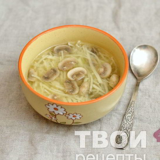 Рецепт грибной лапши
