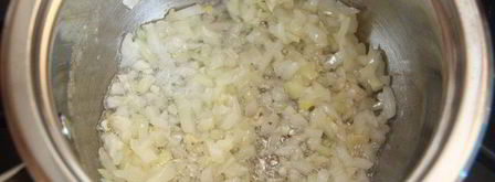 фаршированные перловкой грибы. Шаг 3