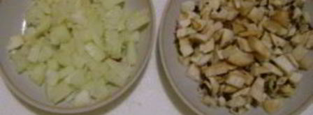 фаршированные шампиньоны в мультиварке. Шаг 2