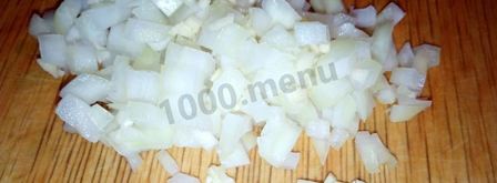 фаршированные шляпки шампиньончиков. Шаг 2