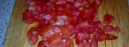 фаршированные шляпки шампиньончиков. Шаг 3