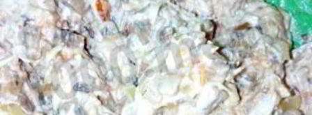 фаршированные шляпки шампиньончиков. Шаг 8