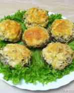 Грибы фаршированные