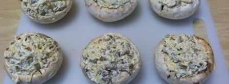 грибы фаршированные. Шаг 18