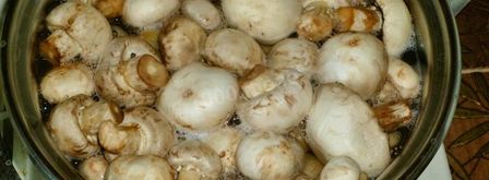 грибы по-корейски. Шаг 2