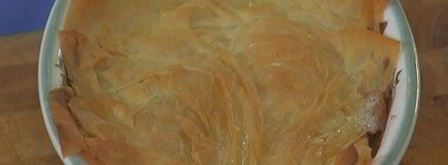 грибы под хрустящим фило. Шаг 11