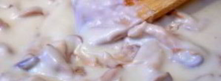 грибы под соусом бешамель. Шаг 6