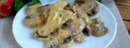 грибы под сырным соусом. Шаг 6