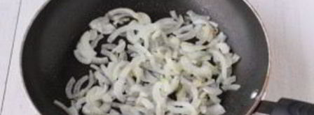 грибы сушеные жареные. Шаг 4