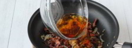 грибы сушеные жареные. Шаг 7