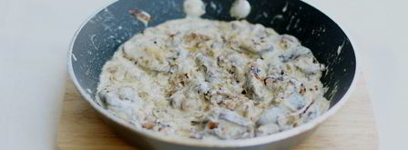 грибы в сметане. Шаг 6