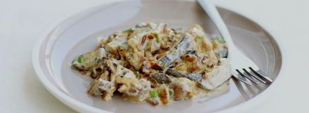 грибы в сметане. Шаг 8