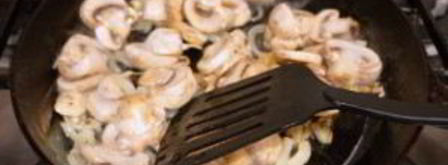 грибы, запеченные с сыром. Шаг 4