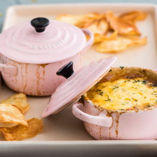 Рецепт грибов, запеченных в кокотнице