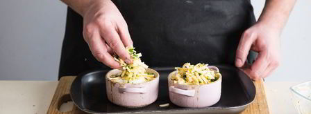 грибы, запеченные в кокотнице. Шаг 4