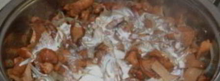 лисички, запеченные в духовке. Шаг 3