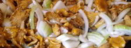 лисички, жареные с картошкой. Шаг 2