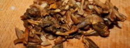 лисички, жареные с рисом. Шаг 2