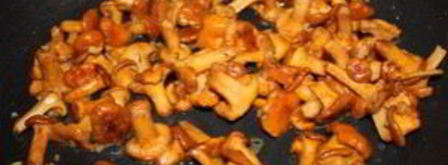 лисички, жареные с рисом. Шаг 7