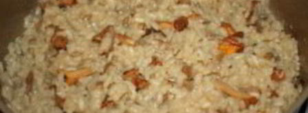 лисички, жареные с рисом. Шаг 8