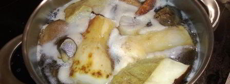 рибай, грибы, картошка — праздник. Шаг 3