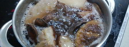 рибай, грибы, картошка — праздник. Шаг 4