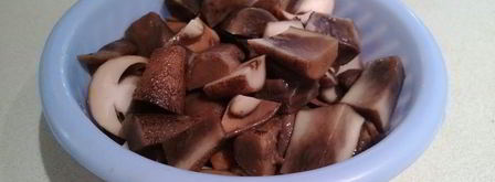 рибай, грибы, картошка — праздник. Шаг 6