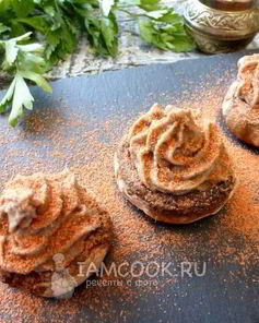 Шампиньоны, фаршированные чечевицей