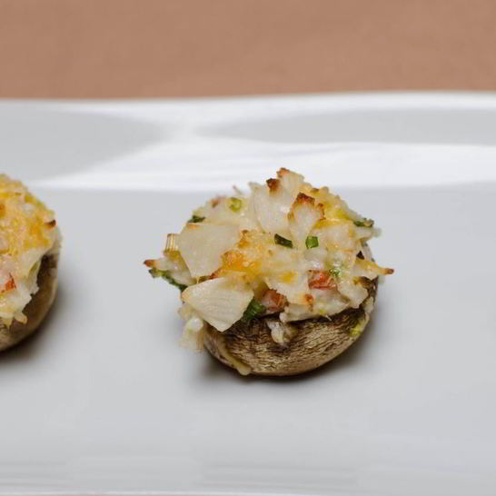 Рецепт шампиньонов фаршированных крабовыми палочками