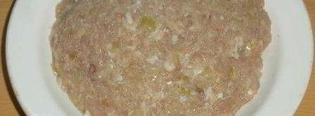 шампиньоны, фаршированные мясом. Шаг 2