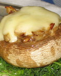 Шампиньоны с сыром