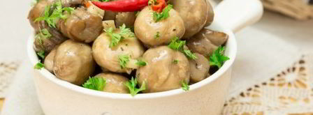 шампиньоны в медовом маринаде. Шаг 15