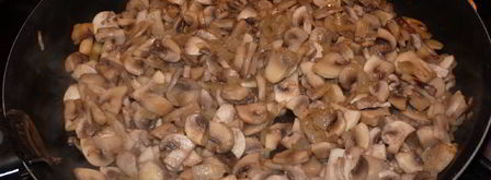 шампиньоны в сметане. Шаг 4