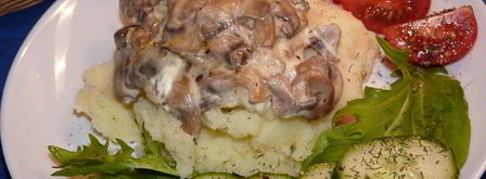 шампиньоны в сметане. Шаг 7