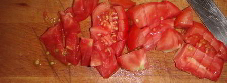 шампиньоны, запеченные с помидором и сыром. Шаг 5