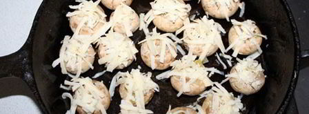 шампиньоны, запеченные с сыром. Шаг 5