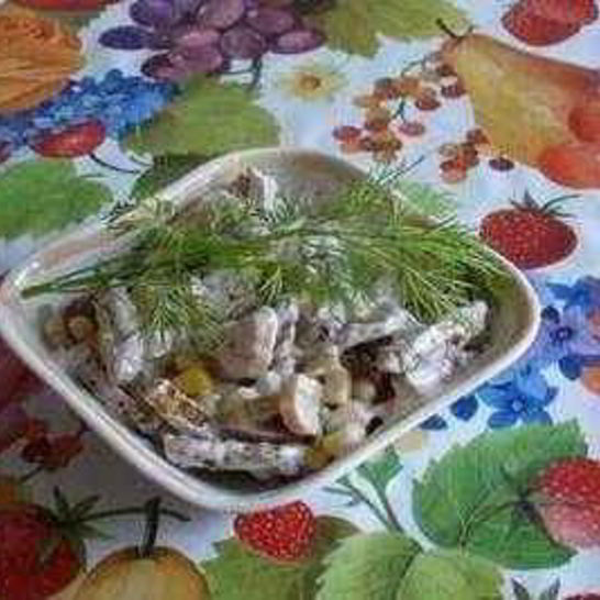 Рецепт шампиньонов