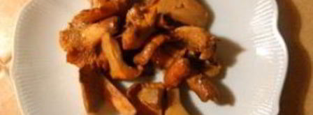 тушеные лисички. Шаг 5