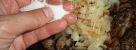 тушеные подосиновики. Шаг 3